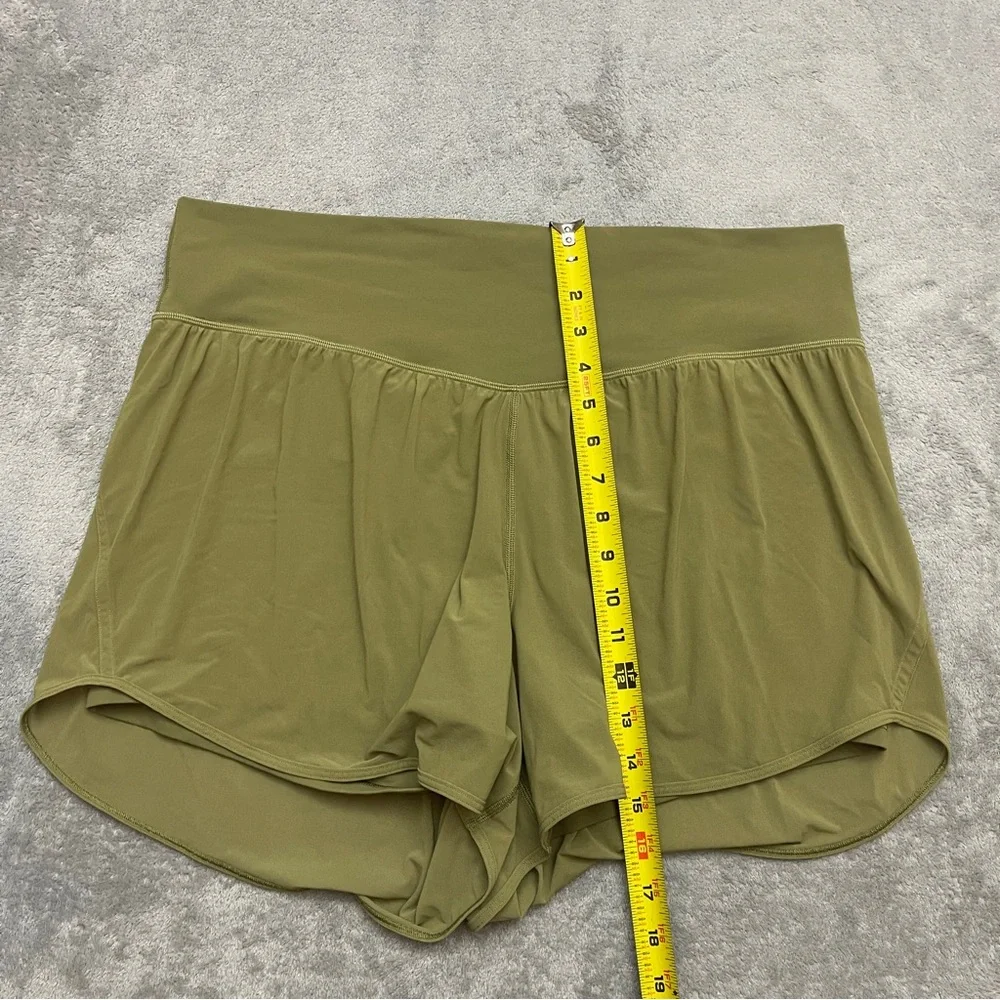 Lululemon Nulu and Mesh High Rise Yogo Shorts 3.5